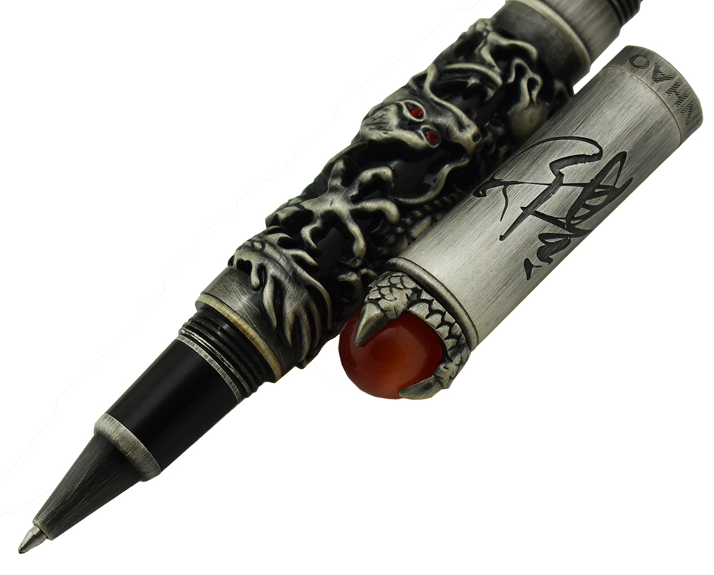 Office Tech Supply - Jinhao Dragon King Vintage Rollerball Pen,