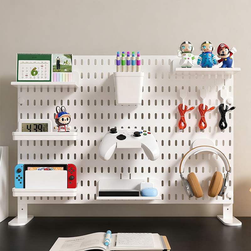 Office Tech Supply - Desktop Pegboard Organizer – Stand or