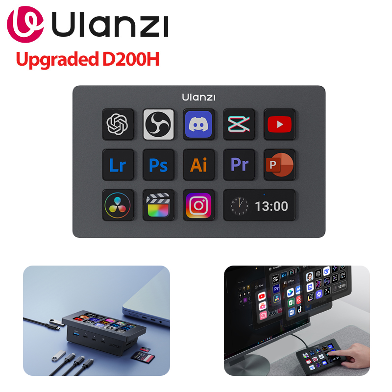 Ulanzi D200H Live Streaming Co - огляд і ціна Office Youtuber