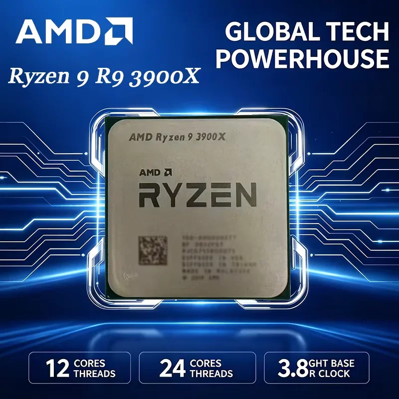 AMD R9 3900X Ryzen 9 3900X Fla - огляд і ціна Amd Cpu Ryzen 9