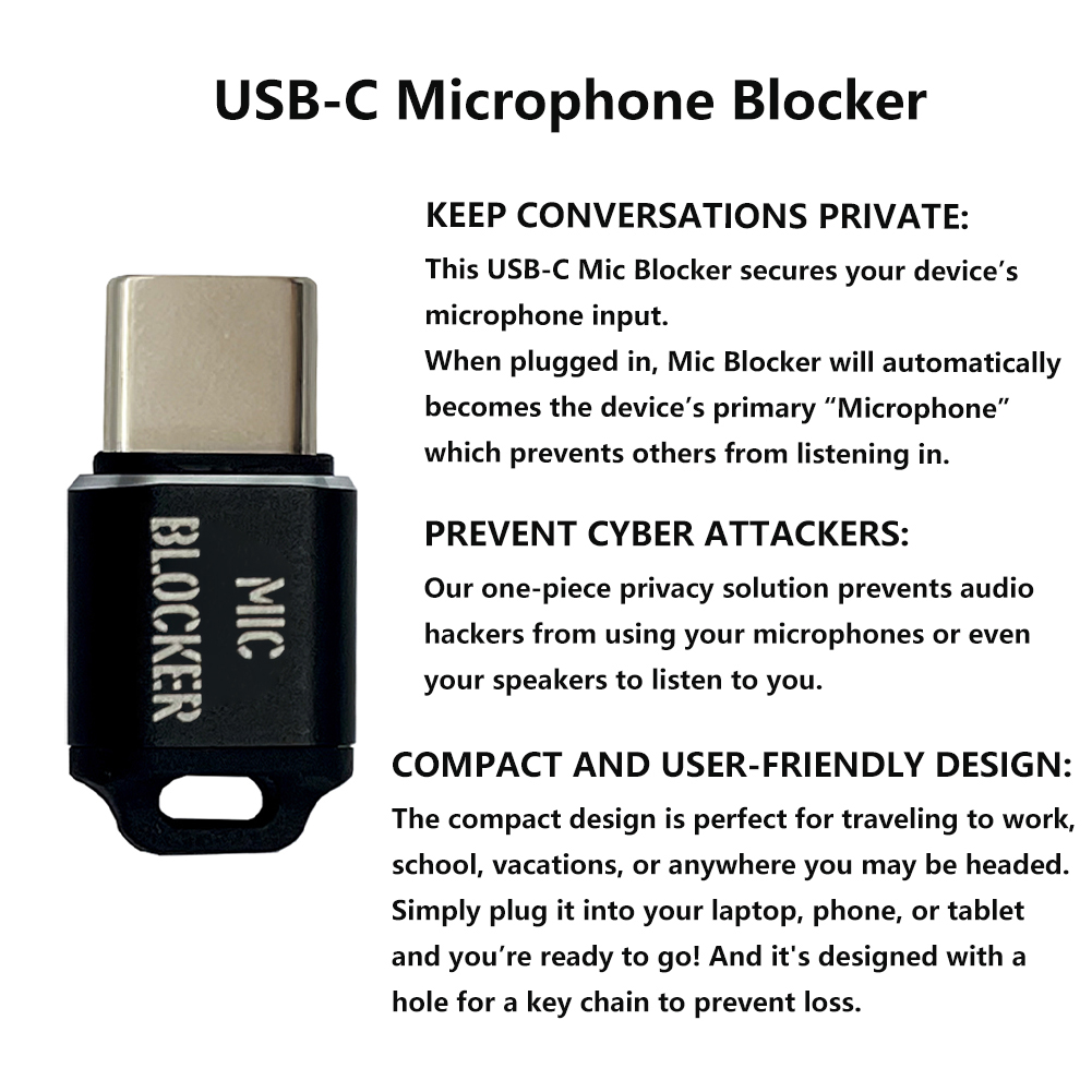 USB C MIC Blockers Compact Pri - огляд і ціна Cable Lock Laptop