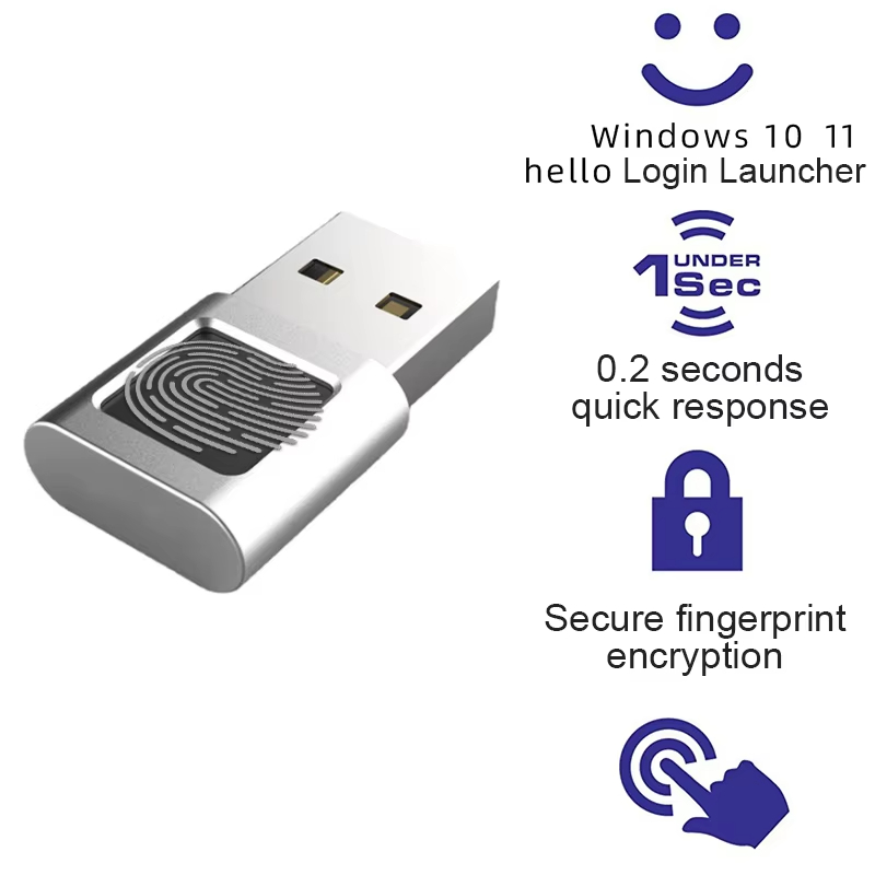 Windows Hello USB Fingerprint  - огляд і ціна Fingerprint Reader Usb