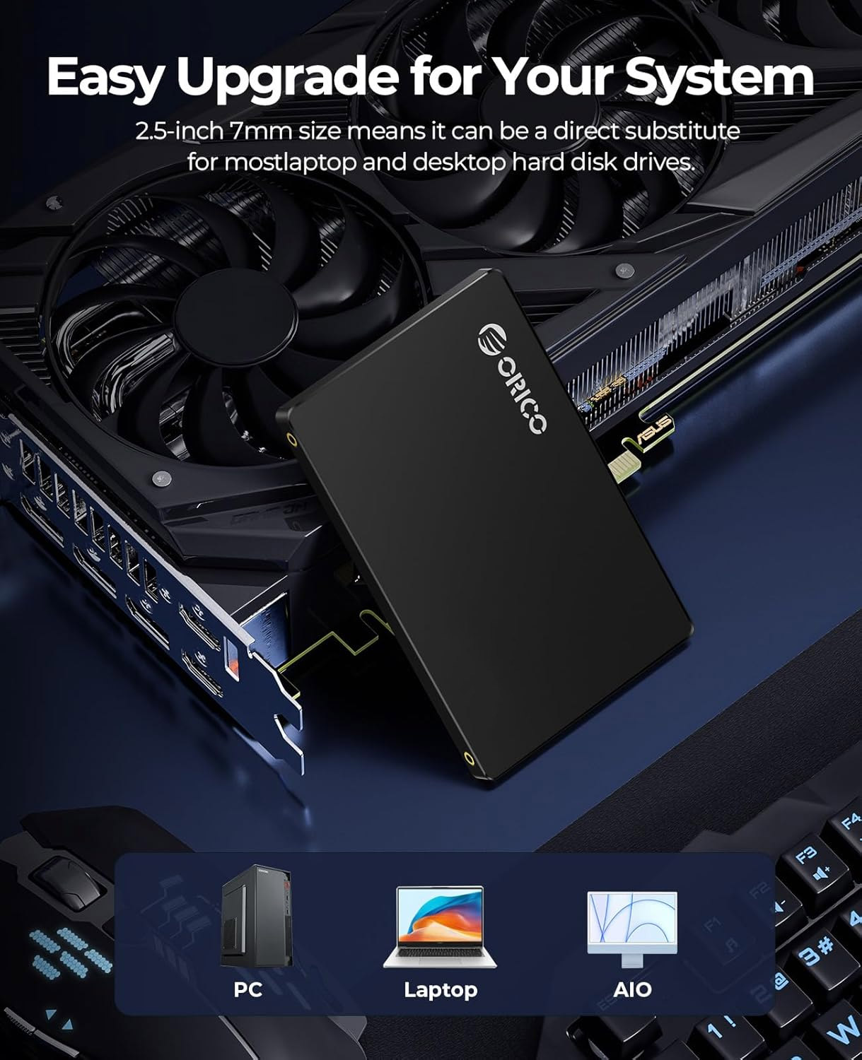 ORICO 1TB SATA SSD 2.5 Inch In - огляд і ціна Samsung Ssd Evo 870