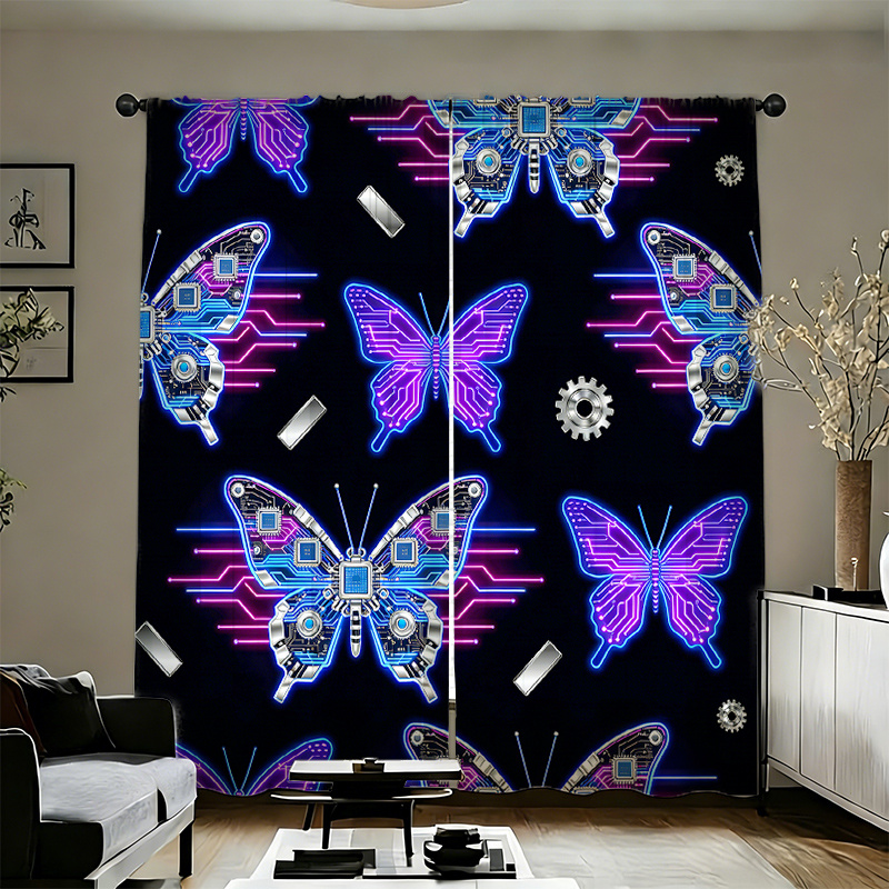 2pcs Cyberpunk Butterfly Curta - огляд і ціна Office Print Tech