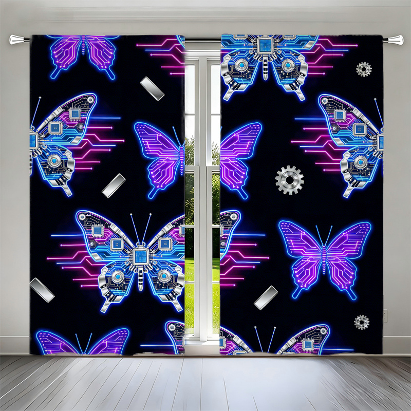 2pcs Cyberpunk Butterfly Curta - огляд і ціна Office Print Tech