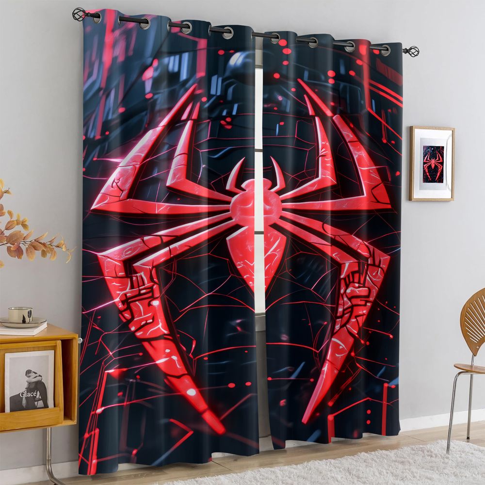 Spider Print Curtains Futurist - огляд і ціна Office Print Tech