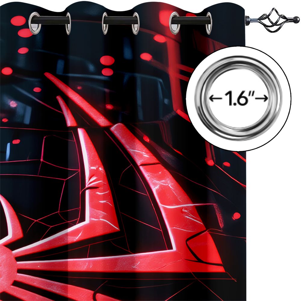 Spider Print Curtains Futurist - огляд і ціна Office Print Tech