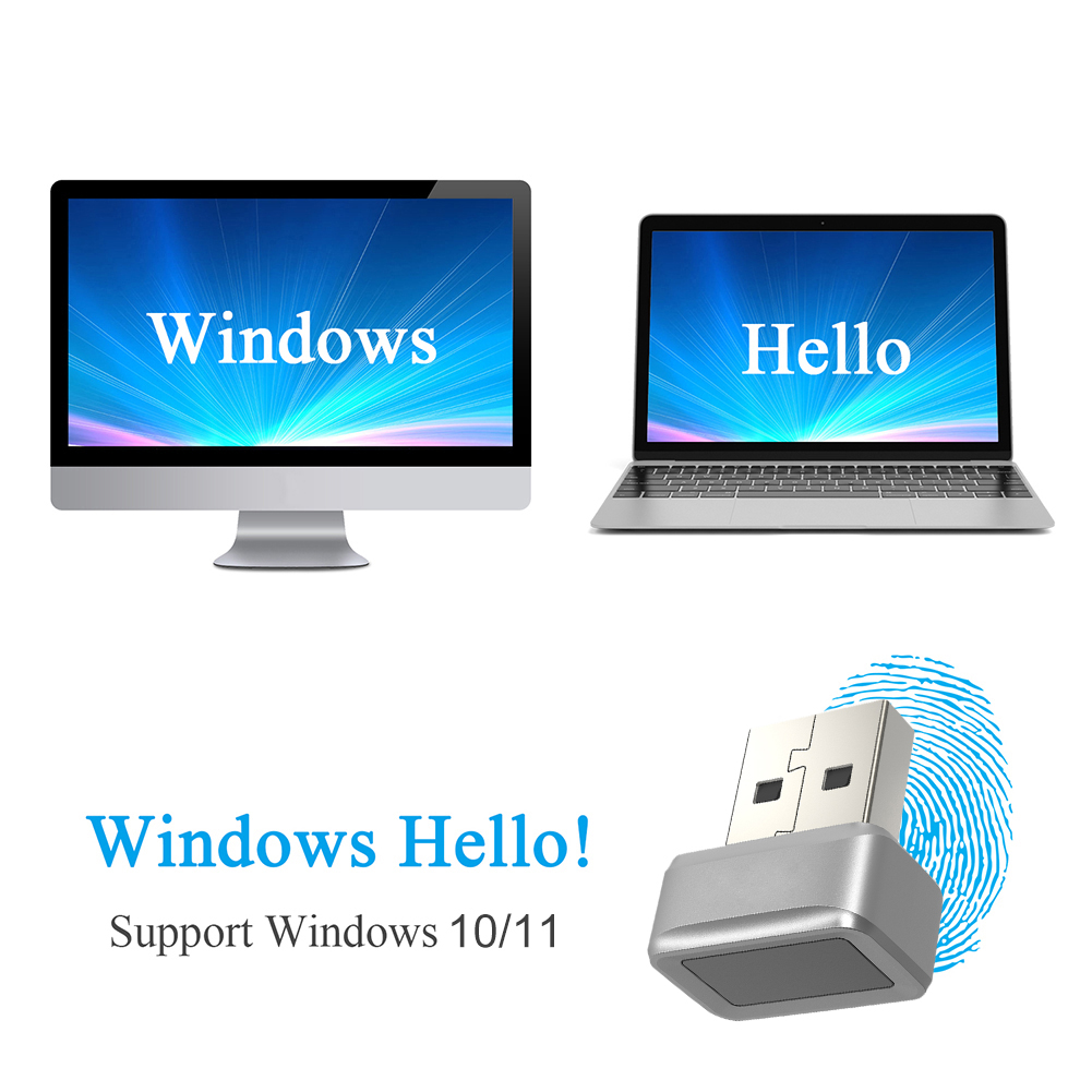 USB Fingerprint Key Reader 360 - огляд і ціна Fingerprint Reader Usb