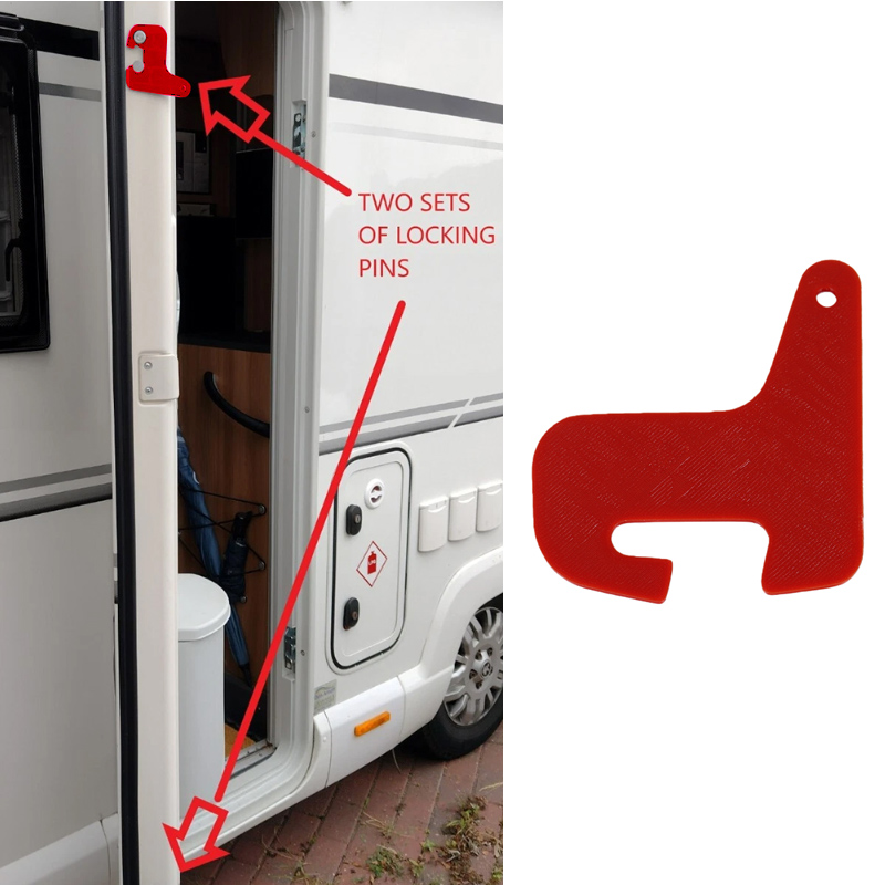 1pc Caravan Security Door Lock - огляд і ціна Pc Security Lock