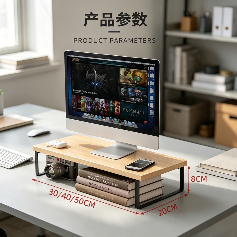 Elevated Desktop Monitor Riser - огляд і ціна Document Holder Monitor