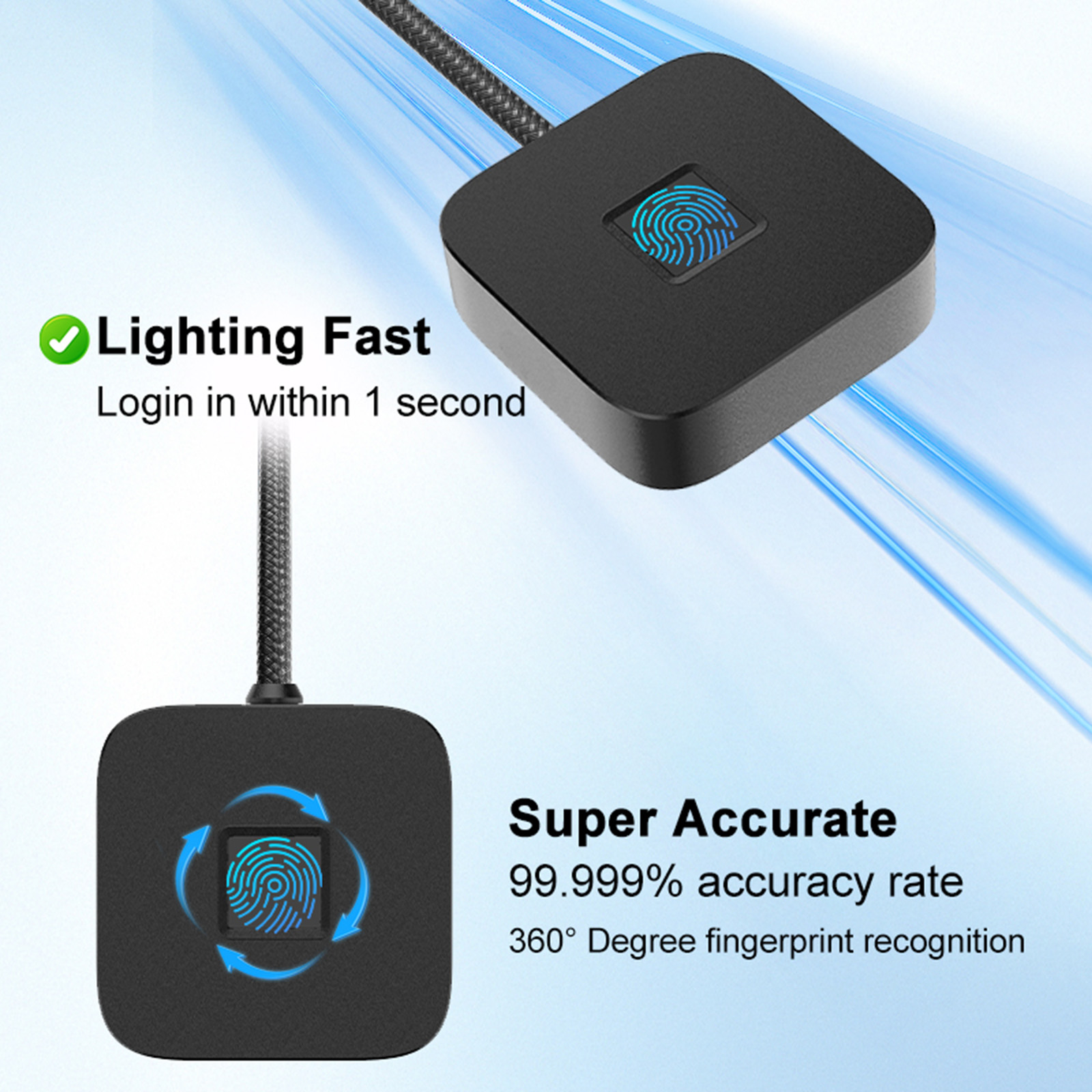 USB Fingerprint Reader For Win - огляд і ціна Fingerprint Reader Usb