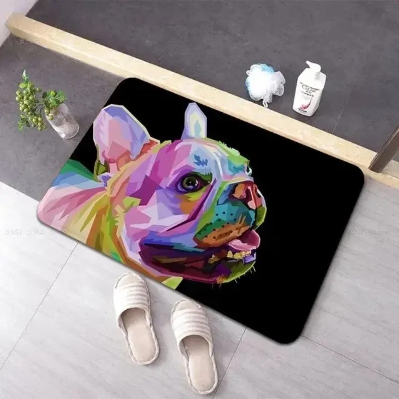 Abstract Topo Doormat Neon Blu - огляд і ціна Office Print Tech