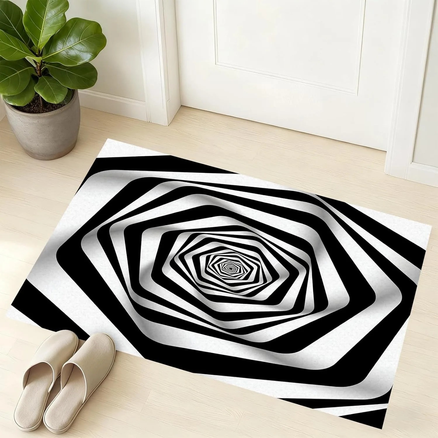 Abstract Topo Doormat Neon Blu - огляд і ціна Office Print Tech