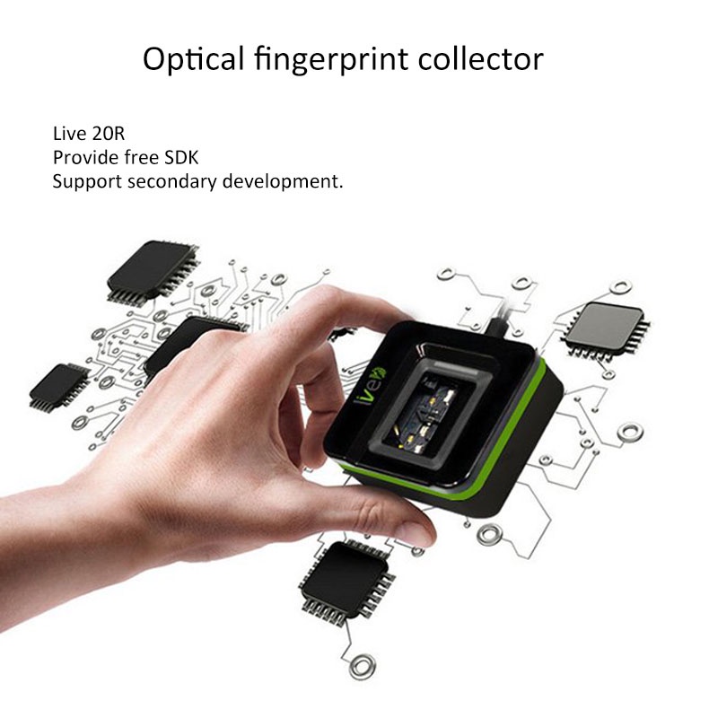 20R Optical Fingerprint Scanne - огляд і ціна Fingerprint Reader Usb
