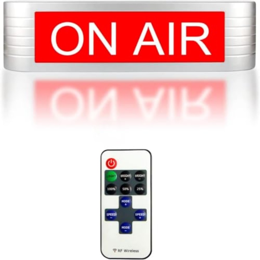 ON AIR Light UP Sign Recording - огляд і ціна Office Youtuber
