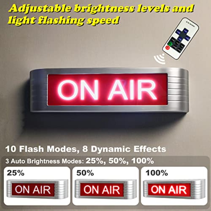 ON AIR Light UP Sign Recording - огляд і ціна Office Youtuber