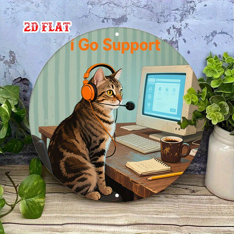 CIFBUY 2D Flat Funny Tech Supp - огляд і ціна Office Of Tech