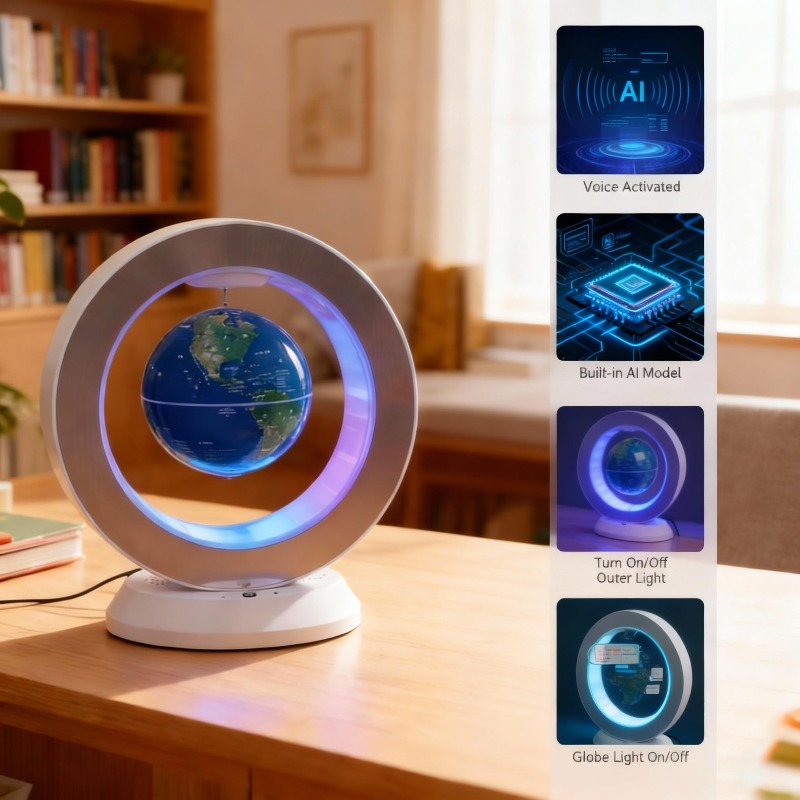 Levitating Globe Bluetooth Spe - огляд і ціна Office Tech For Men