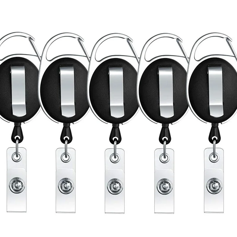 5PCS Retractable Reel ID Lanya - огляд і ціна Document Holder Monitor