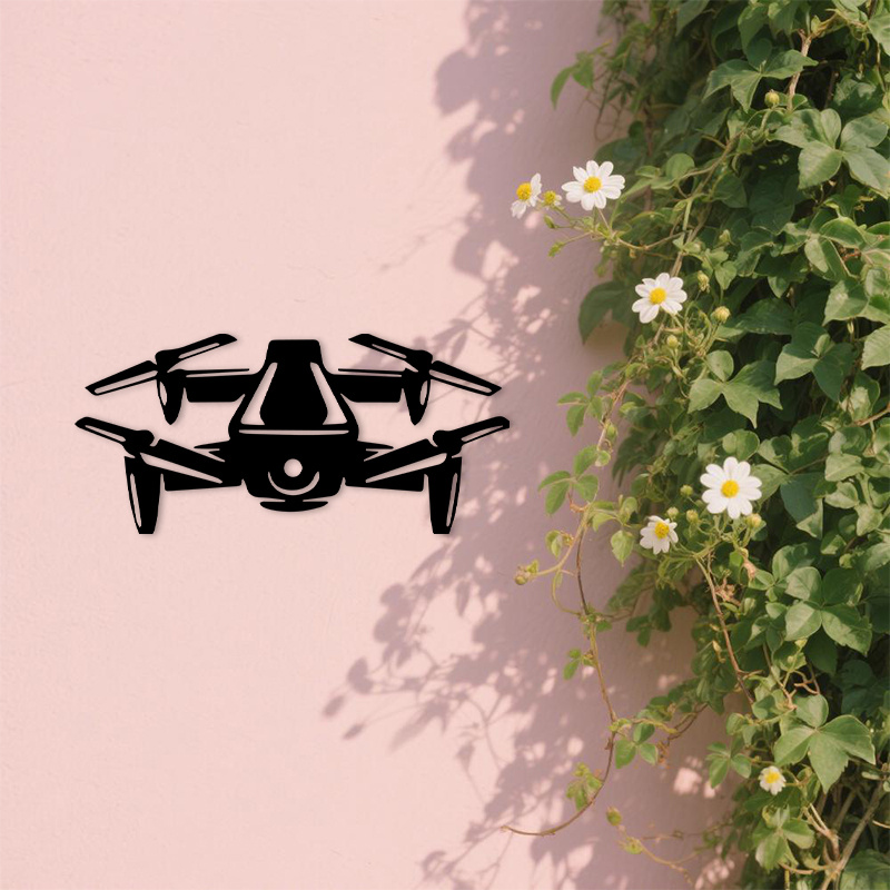 2D Flat Drone Silhouette Metal - огляд і ціна Office Tech For Men