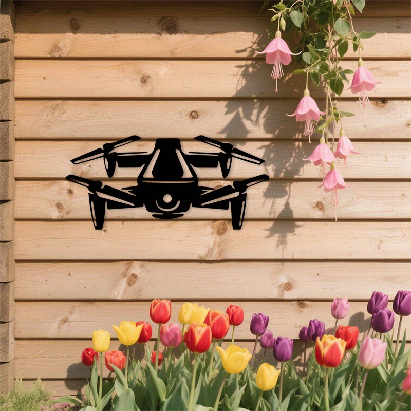2D Flat Drone Silhouette Metal - огляд і ціна Office Tech For Men