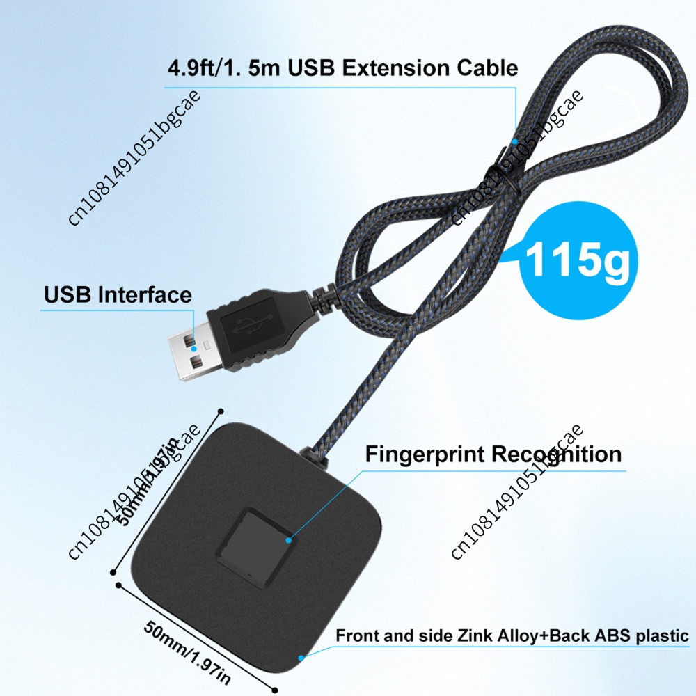 USB Fingerprint Reader with 5f - огляд і ціна Fingerprint Reader Usb