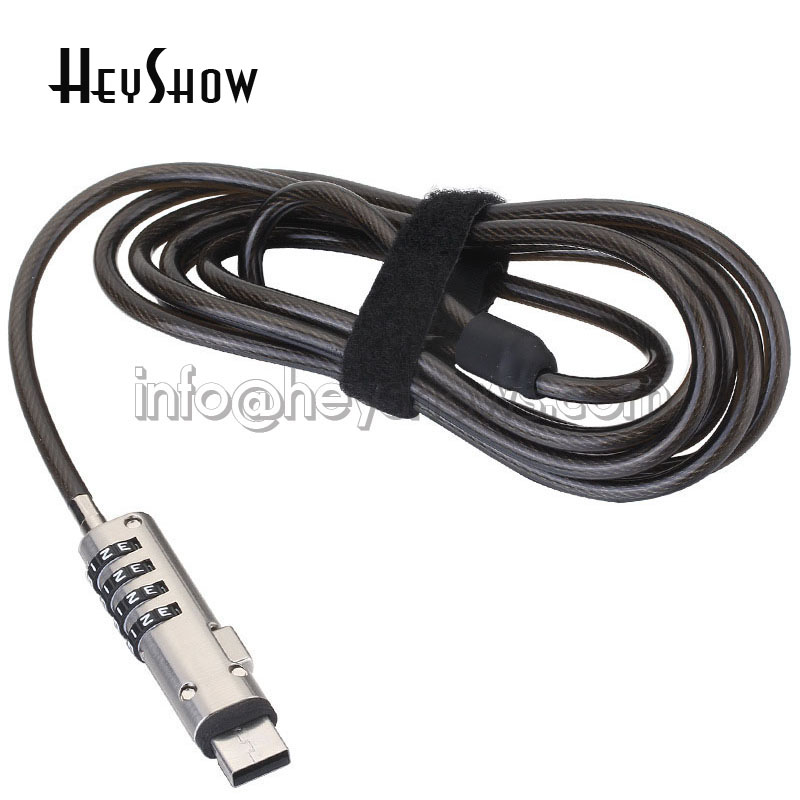 4-Digit Password Protected USB - огляд і ціна Cable Lock Laptop