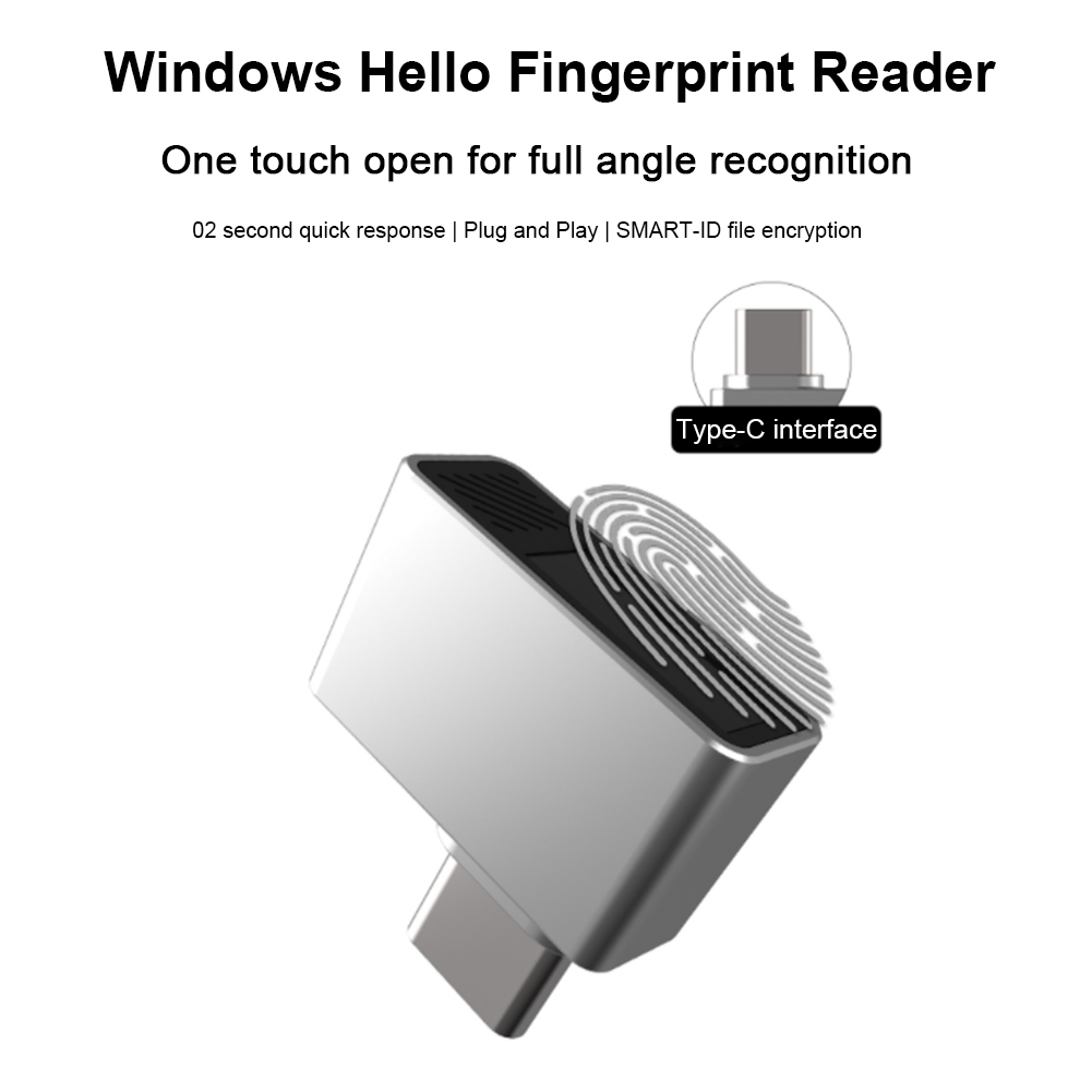 Type-C Biometric Scanner Passw - огляд і ціна Fingerprint Reader Usb