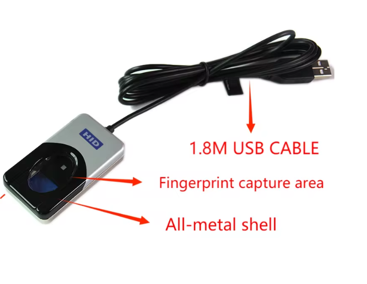 100% Orignal Fingerprint Scann - огляд і ціна Fingerprint Reader Usb