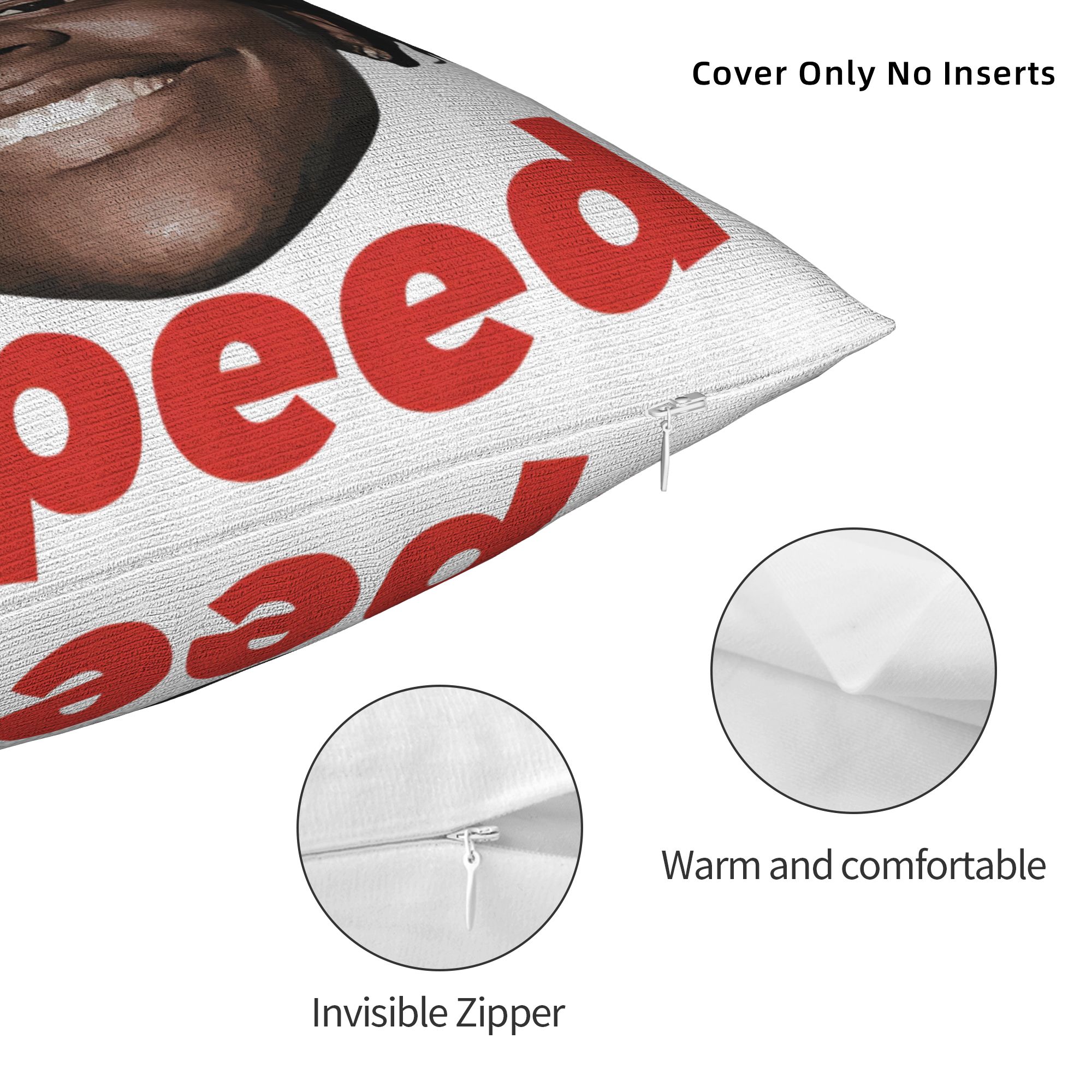 Pillow Cover Funny Ishowspeed  - огляд і ціна Office Youtuber