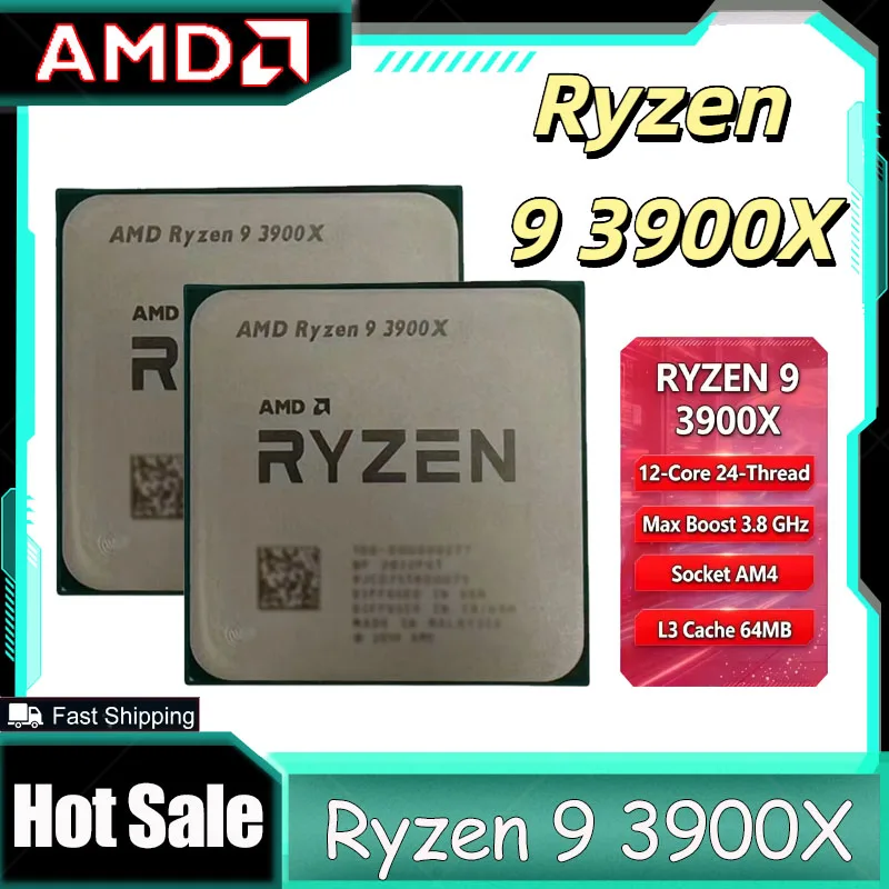 AMD Ryzen 9 3900X 12 Core 24 T - огляд і ціна Amd Cpu Ryzen 9