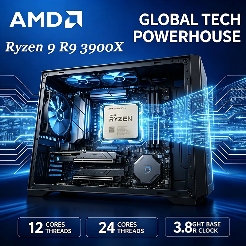 AMD Ryzen 9 3900X 12 Core 24 T - огляд і ціна Amd Cpu Ryzen 9